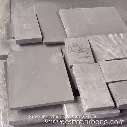 Isostatic High Purity Extruded Graphit Block